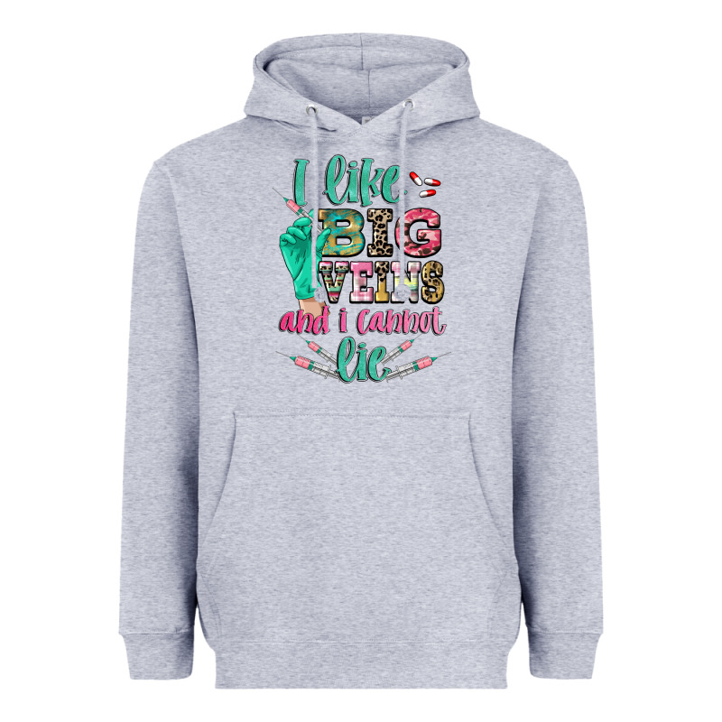 I Like Big Veins And I Cannot Lie Heavyweight Hoodie by CowGirlArtShop | Teevron