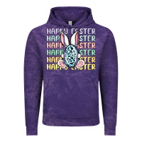 Cloud Purple happy easter Vintage Hoodie - MaliasSmallBusiness