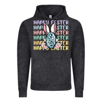 Vintage Black happy easter Vintage Hoodie - MaliasSmallBusiness