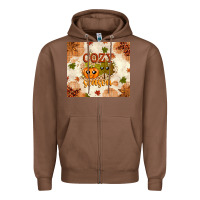 Chestnut Fall Cozy Season Zipper Hoodie - texasbilliewilder