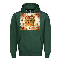 Sports Green Fall Cozy Season Zipper Hoodie - texasbilliewilder