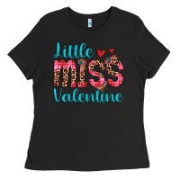 Black little miss valentine Ladies Tee - JahusDesignShop