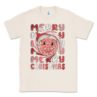 Natural merry christmas smiling face Classic Tee - MaliasSmallBusiness