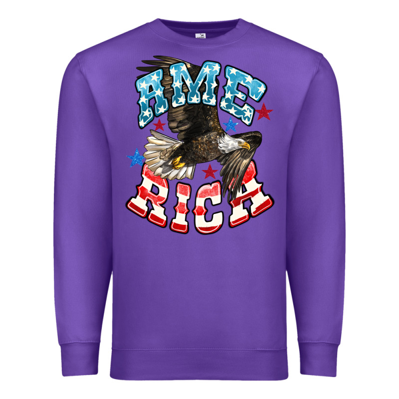 American Eagle Premium Sweatshirt by HowdyJamesFarm | Teevron