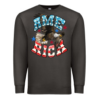 Smoke American Eagle Premium Sweatshirt - HowdyJamesFarm