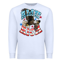 White American Eagle Premium Sweatshirt - HowdyJamesFarm