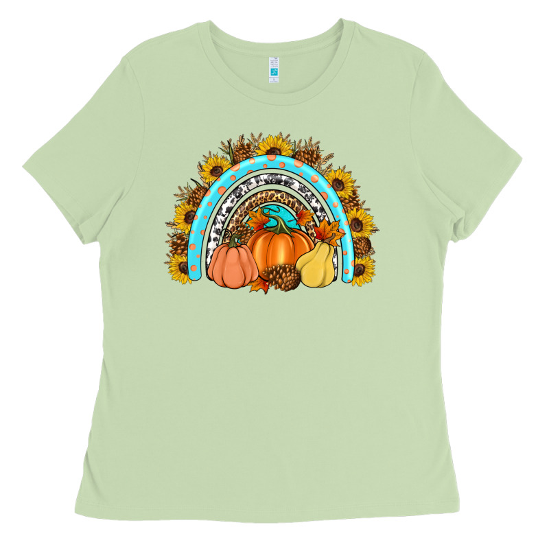 Fall Rainbow Ladies Tee by Artiststas | Teevron