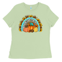 Matcha Fall rainbow Ladies Tee - Artiststas