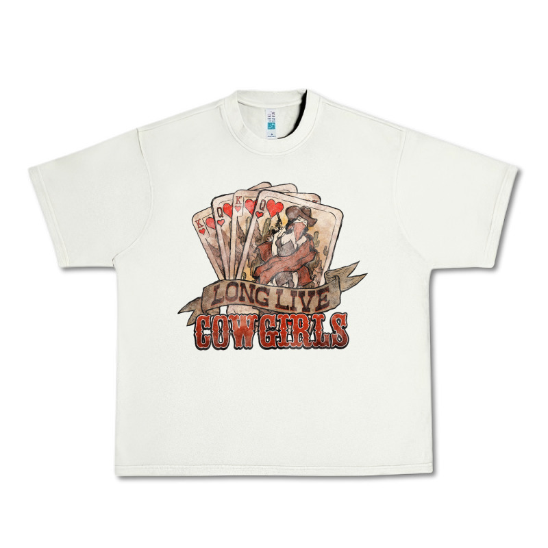 Long Live Cowgirls Cards Urban Heavy Tee by NancyCooperArtShop | Teevron