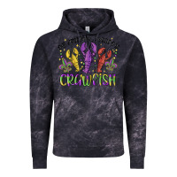 Cloud Black my favorite season is crawfish Vintage Hoodie - MaliasSmallBusiness