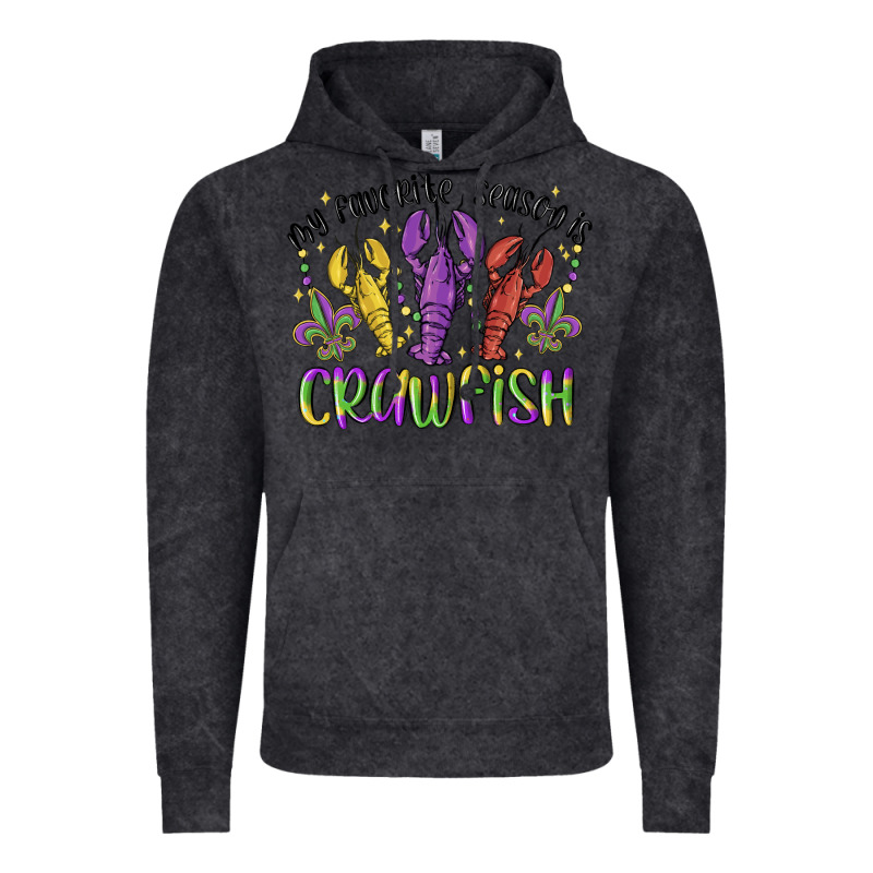My Favorite Season Is Crawfish Vintage Hoodie by MaliasSmallBusiness | Teevron