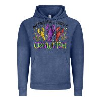 Vintage Denim my favorite season is crawfish Vintage Hoodie - MaliasSmallBusiness