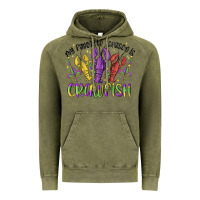 Vintage Olive my favorite season is crawfish Vintage Hoodie - MaliasSmallBusiness