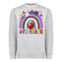 Heather Grey 6 th grade Heavyweight Sweatshirt - BundleAndBundleShop