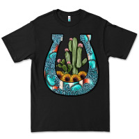 Black cactus horseshoe Premium Tee - JahusDesignShop