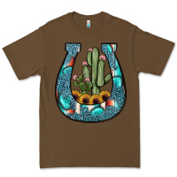 Cacao cactus horseshoe Premium Tee - JahusDesignShop