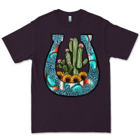 Plum cactus horseshoe Premium Tee - JahusDesignShop