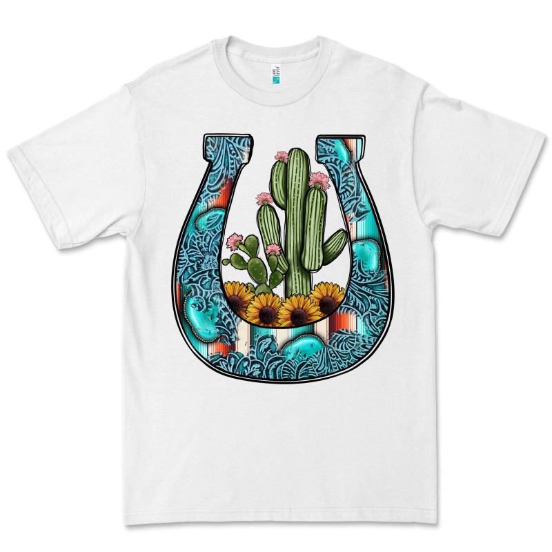 Cactus Horseshoe Premium Tee by JahusDesignShop | Teevron