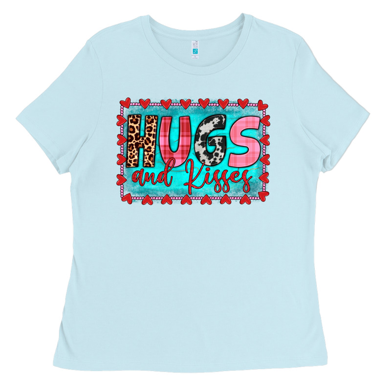 Hugs And Kisses Ladies Tee by JahusDesignShop | Teevron