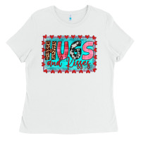 White hugs and kisses Ladies Tee - JahusDesignShop