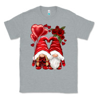 Heather Grey valentines day gnomies Classic Tee - NancyCooperArtShop