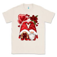 Natural valentines day gnomies Classic Tee - NancyCooperArtShop