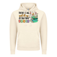 Vintage Artic there is no such thing as too many books Vintage Hoodie - MaliasSmallBusiness