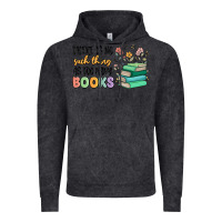 Vintage Black there is no such thing as too many books Vintage Hoodie - MaliasSmallBusiness