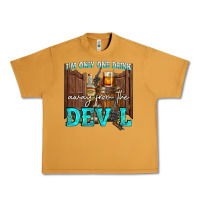 Peanut Butter im only one drink Urban Heavy Tee - NancyCooperArtShop