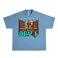 Pebble Blue im only one drink Urban Heavy Tee - NancyCooperArtShop