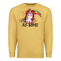 Antique Gold Au-some Premium Sweatshirt - CowGirlArtShop