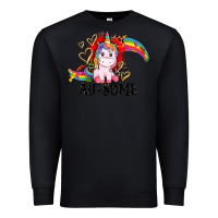 Black Au-some Premium Sweatshirt - CowGirlArtShop