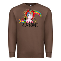Chestnut Au-some Premium Sweatshirt - CowGirlArtShop