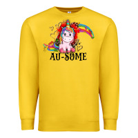 Lemon Au-some Premium Sweatshirt - CowGirlArtShop