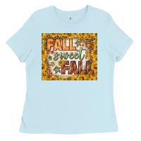 Baby Blue fall sweet fall mousepad Ladies Tee - BundleAndBundleShop