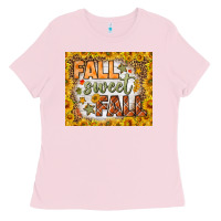 Bubblegum Pink fall sweet fall mousepad Ladies Tee - BundleAndBundleShop