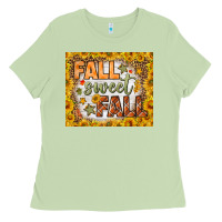 Matcha fall sweet fall mousepad Ladies Tee - BundleAndBundleShop