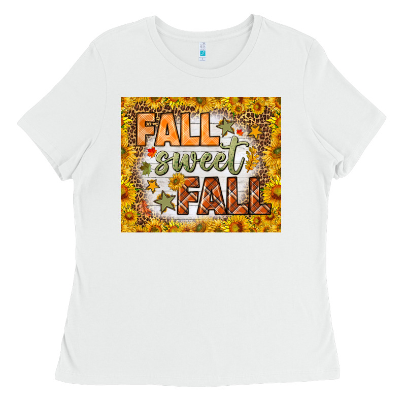 Fall Sweet Fall Mousepad Ladies Tee by BundleAndBundleShop | Teevron