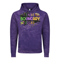 Cloud Purple ı have boundary ıssues Vintage Hoodie - MaliasSmallBusiness
