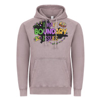 Vintage Zinc ı have boundary ıssues Vintage Hoodie - MaliasSmallBusiness