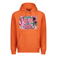 Carrot i wear pink for my sister Premium Hoodie - CowGirlArtShop