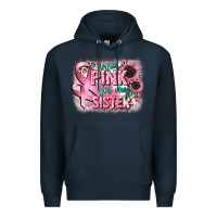 Navy i wear pink for my sister Premium Hoodie - CowGirlArtShop