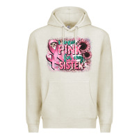 Oatmeal Heather i wear pink for my sister Premium Hoodie - CowGirlArtShop