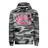 Slate Camo i wear pink for my sister Premium Hoodie - CowGirlArtShop