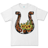 White horseshoe sunflower Premium Tee - JahusDesignShop