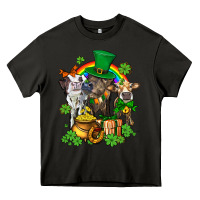 Asphalt little cows and st patricks party Heavy Core Tee - AdoDesignShop