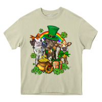 Mossy little cows and st patricks party Heavy Core Tee - AdoDesignShop