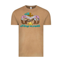 Vintage Camel with god all things are possible Vintage Tee - NancyCooperArtShop