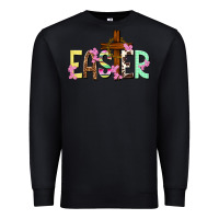Black Easter crown of thorns Easter Day Premium Sweatshirt - HowdyJamesFarm