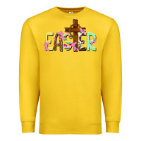 Lemon Easter crown of thorns Easter Day Premium Sweatshirt - HowdyJamesFarm